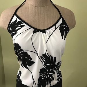 Black and white shirt